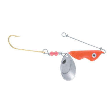 Erie Dearie Weapon Lure – Color Gold Fire Tiger Pro Scale – Spinner Da Pesca Irresistibile Per Predatori