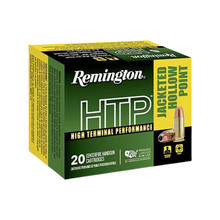 Remington High Terminal Performance HTP JHP Ammo