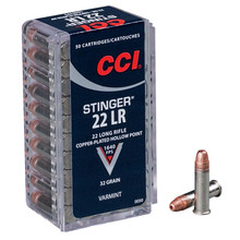 CCI Varmint Stinger HP Ammo