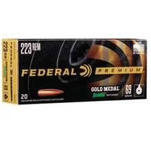 Federal Gold Medal Sierra Match King HPBT Ammo