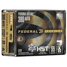 Federal PD HST JHP Ammo