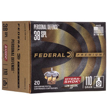 Federal PD Low Recoil HS JHP Ammo