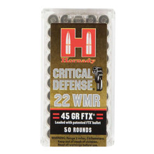 Hornady Critical Defense FTX Ammo