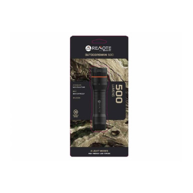 REMOTE Outdoorsman 2400 Lumen Flashlight - Waterproof, Long Range Beam