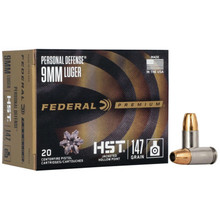 Federal Personal Defense HST Luger Ammo