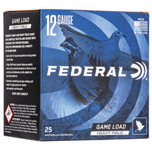 Federal GameShok Upland 1-1/8oz Ammo