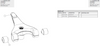 Steering arm - OXE diesel outboard part (part 30-0113-074E)