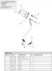 Turbo oil return pipe - OXE diesel outboard part (part 30-0114-134)