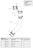 68-85 Stainless hose clamp - OXE diesel outboard part (part 30-0122-056) - view 2