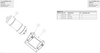 44-56 Stainless hose clamp - OXE diesel outboard part (part 30-0122-054) - view 2