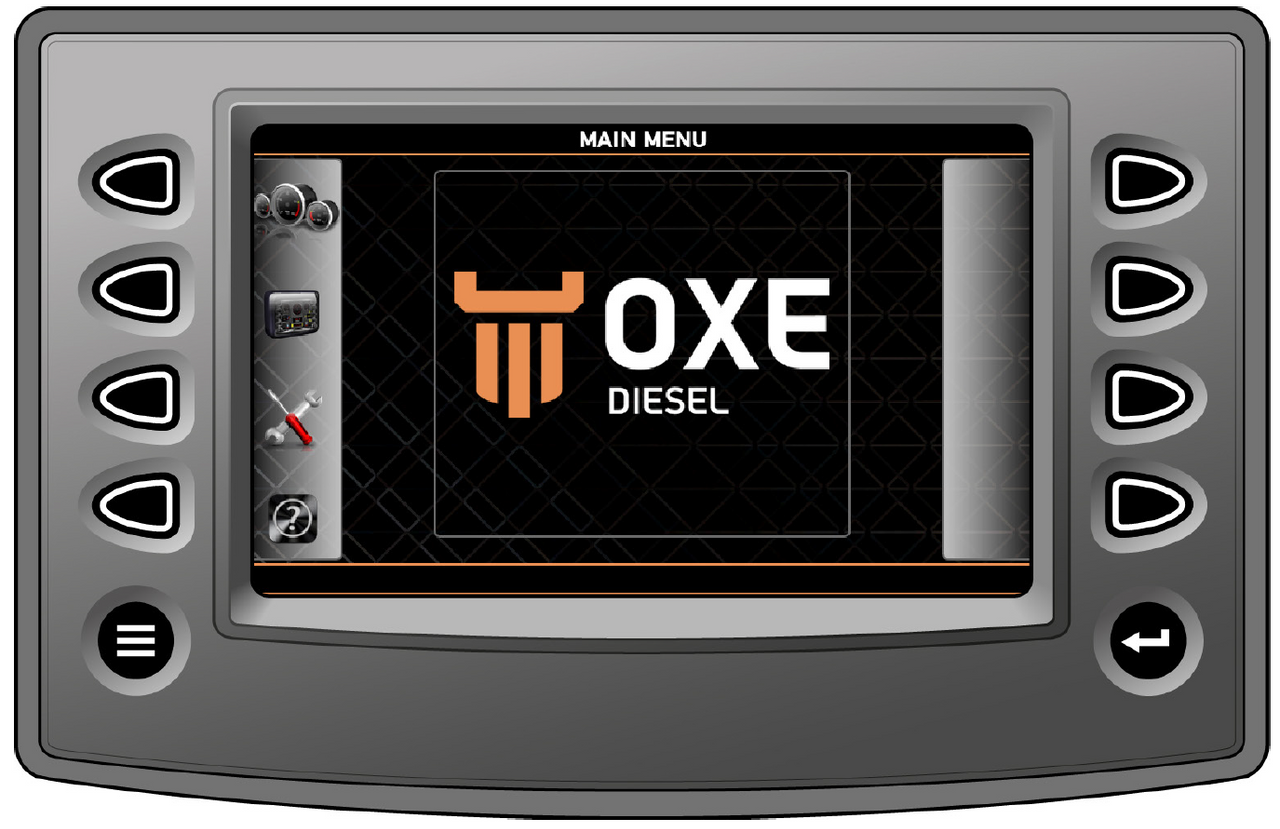 7" Engine Display - OXE diesel outboard part (part 30-0116-703) - view 4