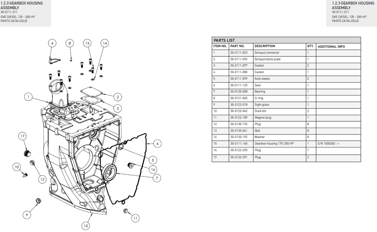 DIN125 8.4x16x1.6 A4 M8 washer - OXE diesel outboard part (part 30-0130-192) - view 6