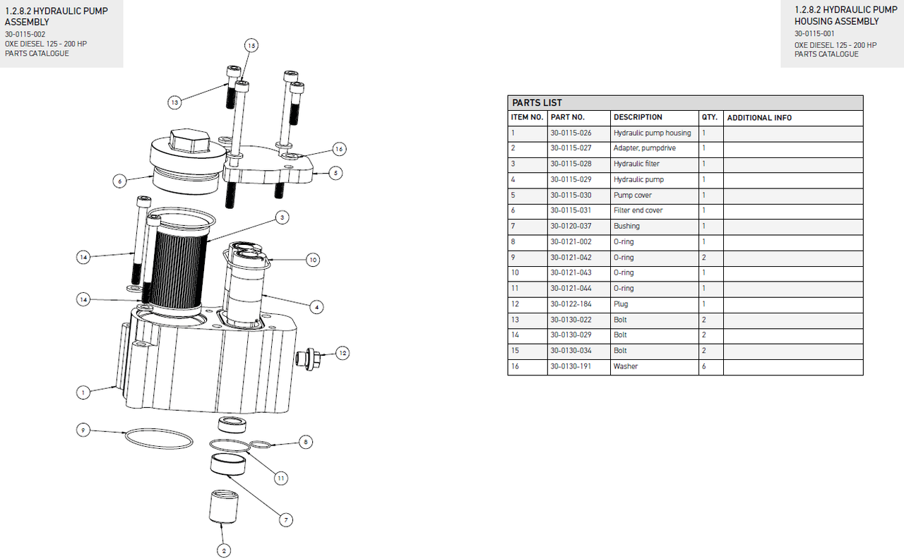 A4-80, DIN 912 M6x60 - OXE diesel outboard part (part 30-0130-029)