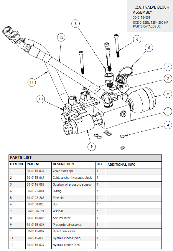A4-80, DIN 912 M6x55 - OXE diesel outboard part (part 30-0130-028) - view 1