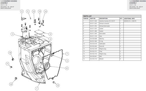 Exhaust block plate