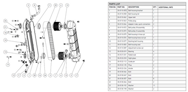 Belt Pulley 34 Assembly Belt Pulley 34 Assembly