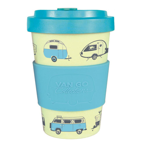 Hippy Days Bamboo Travel Mug 300ml