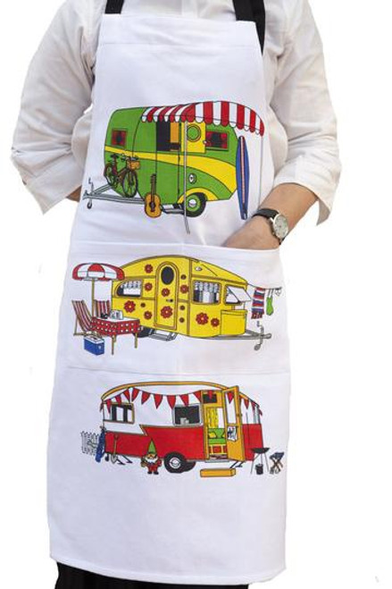 Retro Caravan Apron