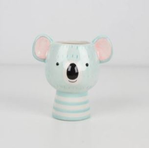 Pastel Koala Cartoon Planter