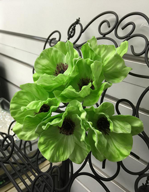 Green Poppy Bunch