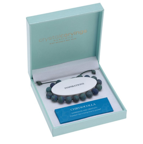 Adjustable Chrysocolla Natural Stone bracelet Adjustable Chrysocolla Natural Stone bracelet