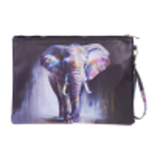 Elephant Wristlet Bag