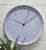 Minimal White Clock
