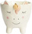 Ceramic White Unicorn Planter