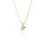 Intertwined Gold & Silver Pearls Necklace