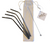 4pk Curved Straws w/Carry Bag