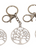 Silver Tree of Life Keyring 