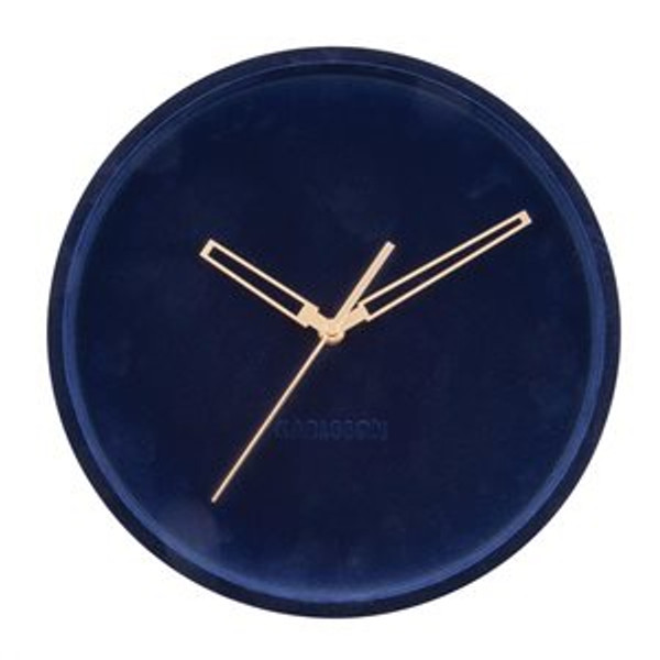 Lush Velvet Wall Clock 30cm