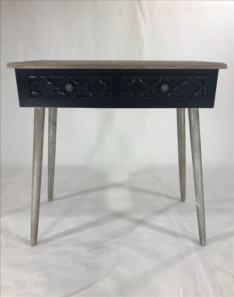 Black and Natural Console