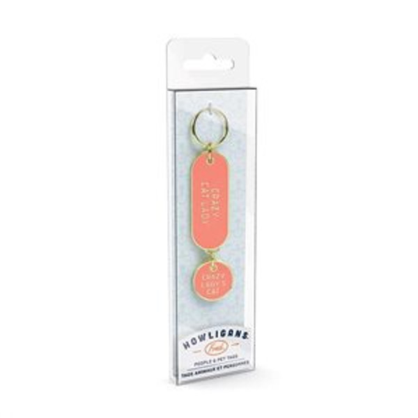 Crazy Cat Lady Keyring & Pet Tag