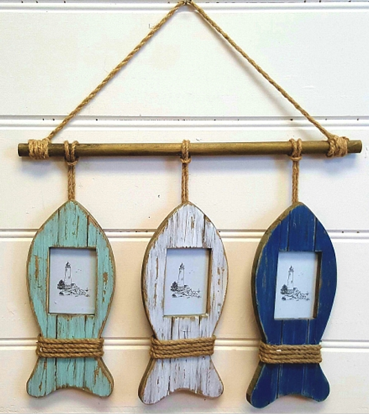 Hanging Fish Photo Frames