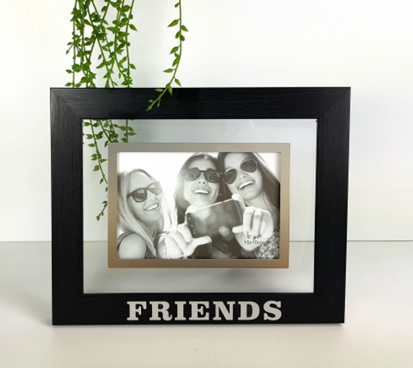 Floating Black Photo Frame