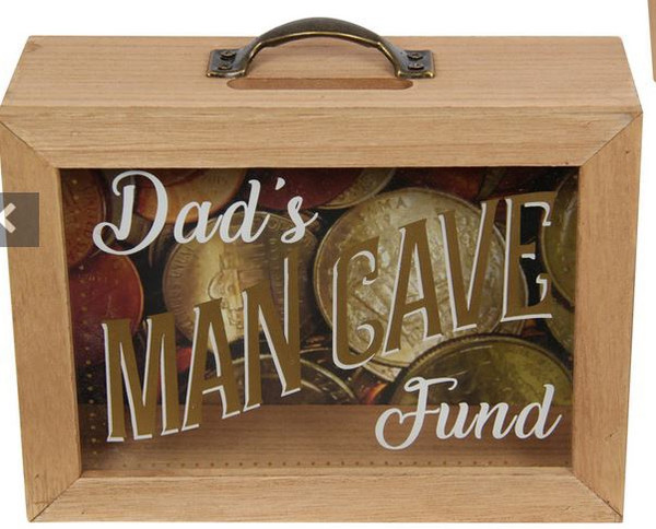 Dad's Man Cave Money Box