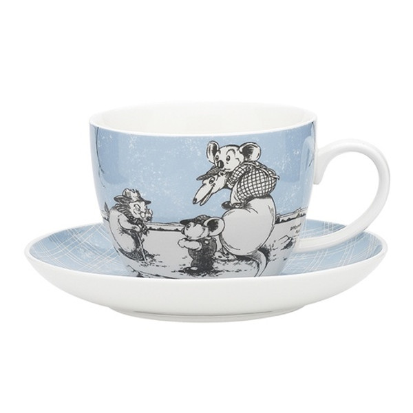 Blinky Bill Jumbo Cup & Saucer Set / Blue