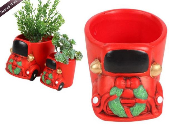 Christmas Truck Planter