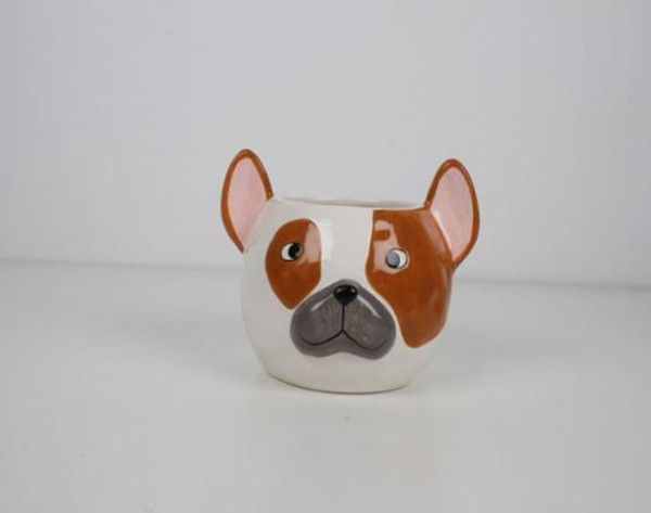 French Bulldog Planter