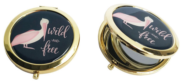 Wild & Free Pelican Compact Mirror