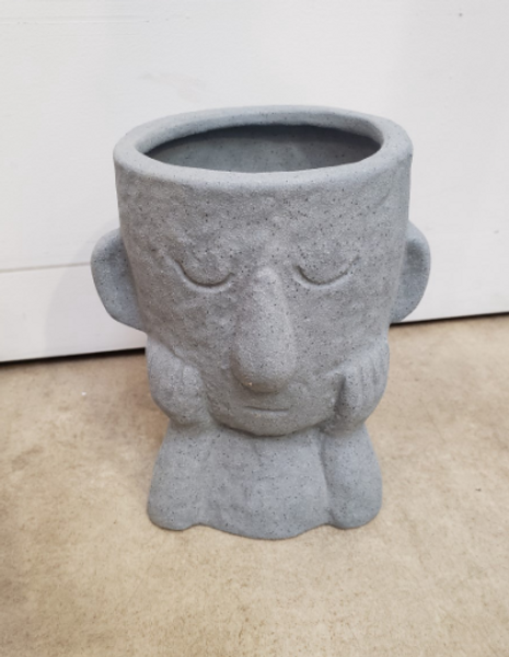 Mitch Planter Light Grey