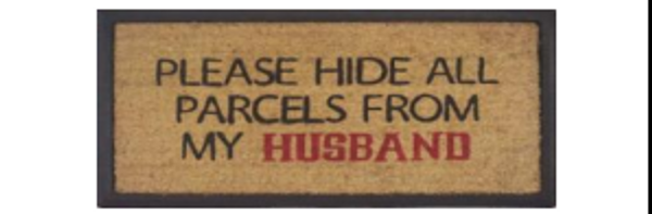 Hide Parcels Doormat