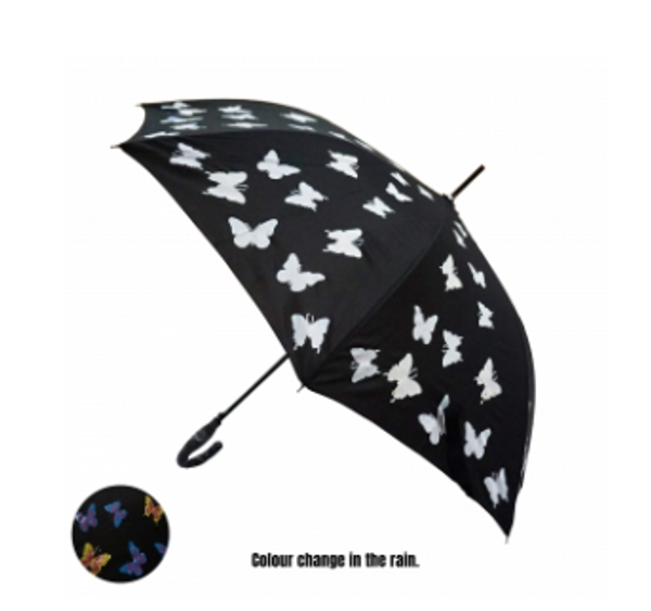 Colour Changing Butterflies Umbrella