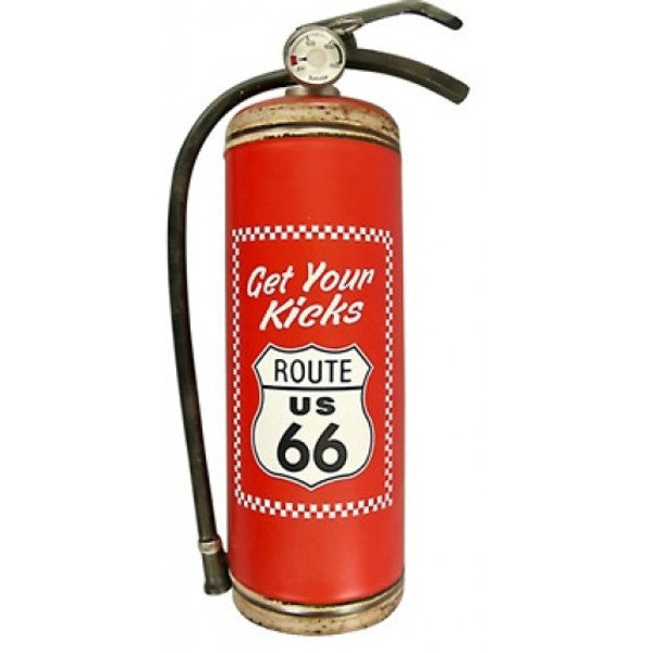 Fire Extinguisher Embossed Wall Plaque