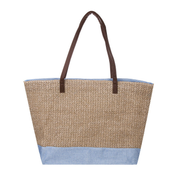 Blue Bottom Tote Bag