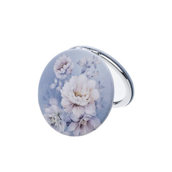 Round Flower Compact Mirror