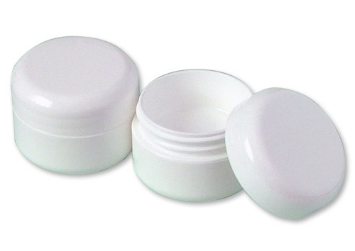 WHITE LIP BALM JAR (Per Dozen)