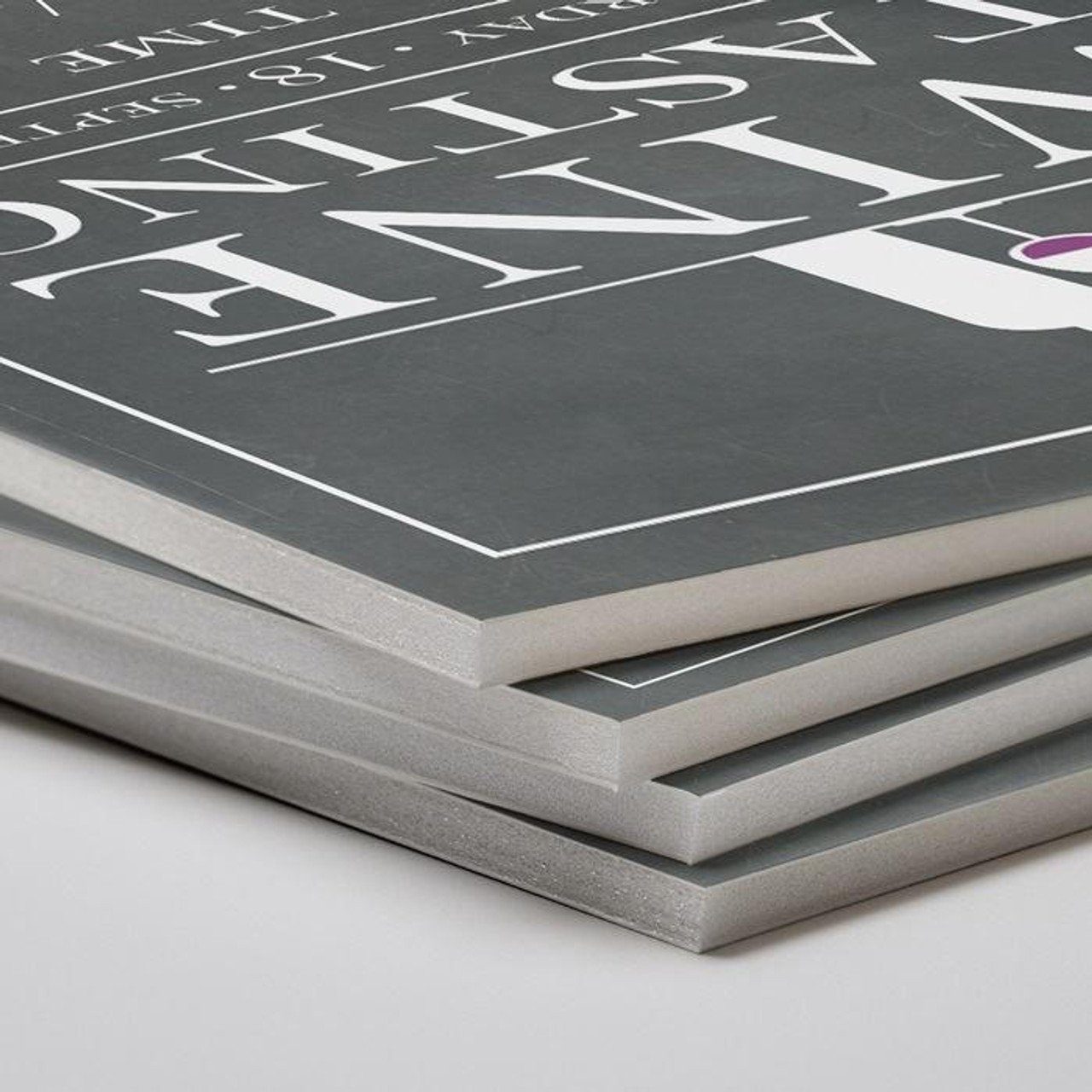 Fome-Cor Pro Foam Board, CFC-Free Polystyrene, 20 x 30, Black Surface and Core, 10/Carton