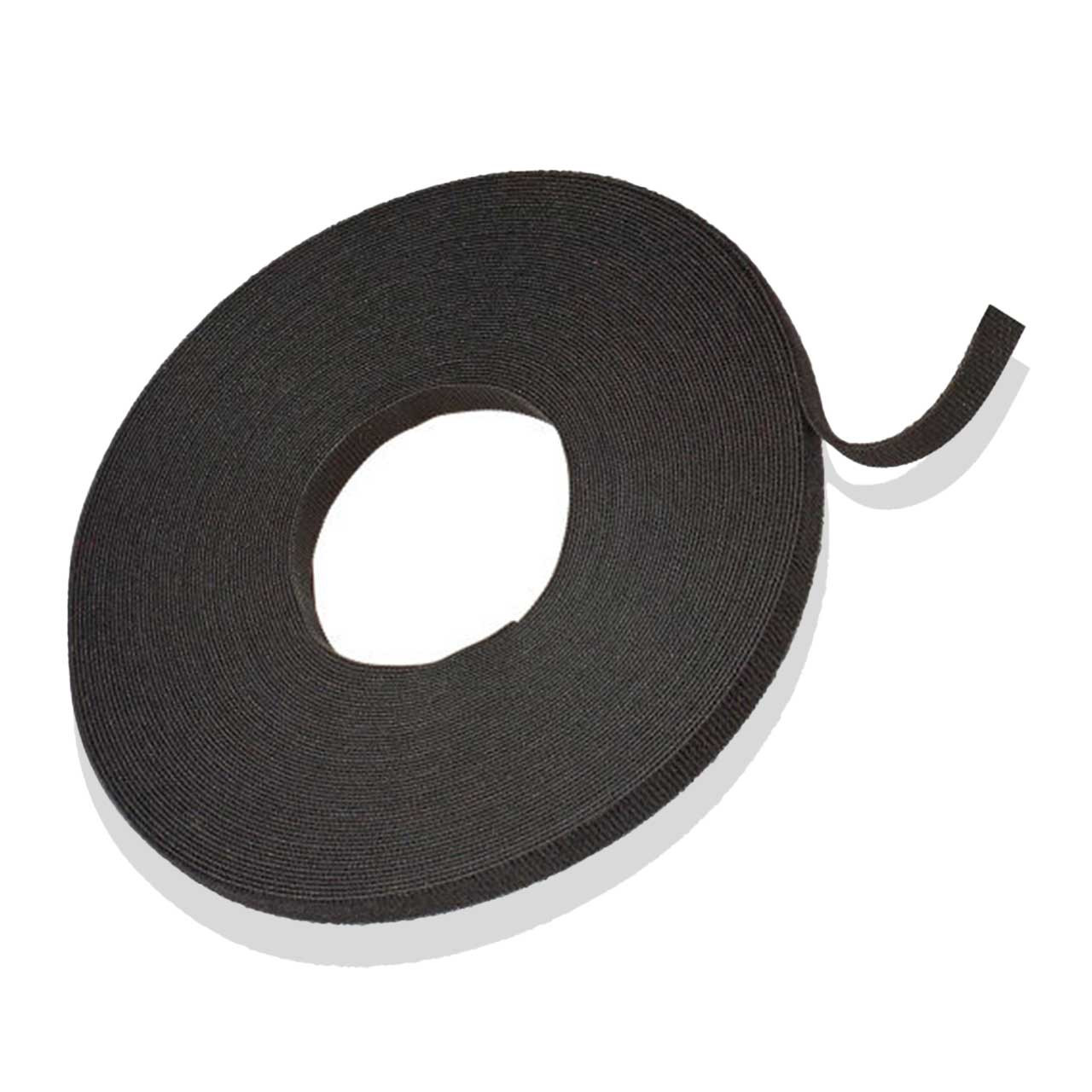 VELCRO® Brand - 1 Black Loop: Pressure Sensitive Adhesive - Rubber